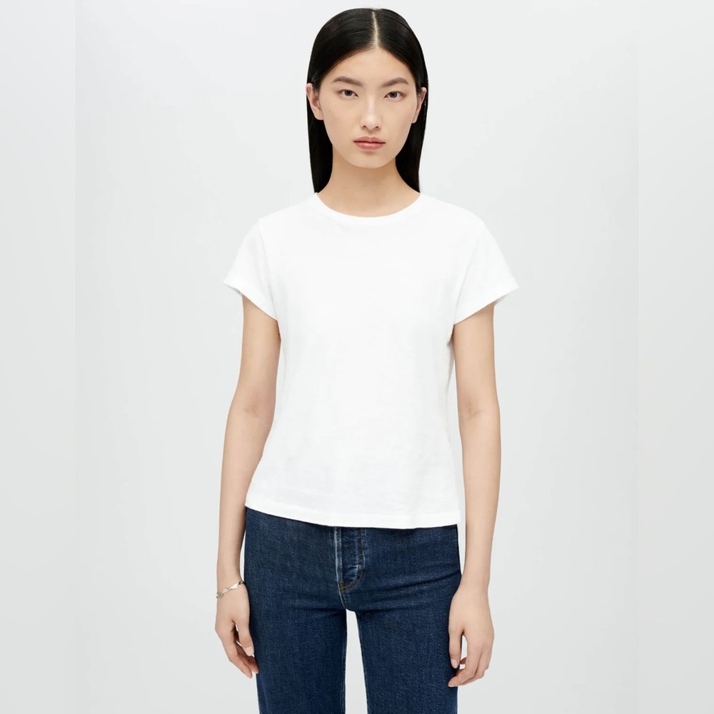 Redone 1960s slim tee white nwt netaporter large - Picture 7 of 8